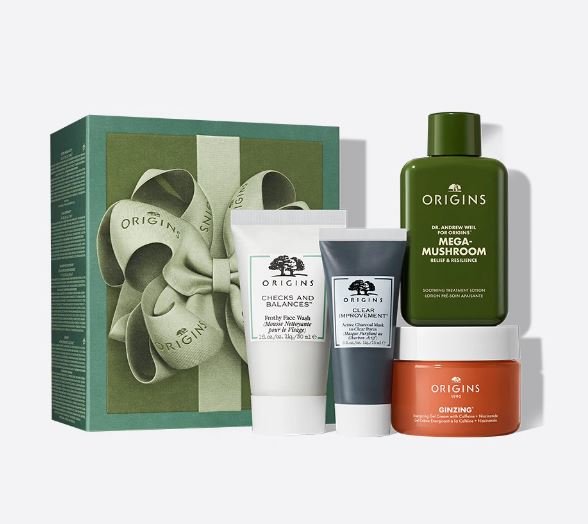 ORIGINS - Набор Grooming Essentials For Healthy-Looking Skin Gift Set 82R5Y30000