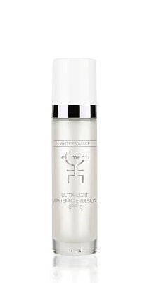 GLI ELEMENTI - Эмульсия для лица Ultra-Light Whitening Emulsion SPF 15 01072GE