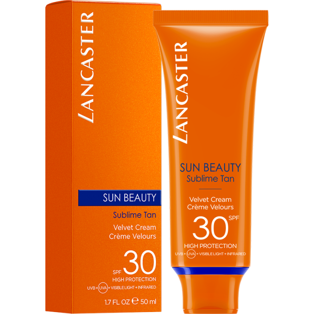 LANCASTER - Солнцезащитный крем для лица SPF30 SUN BEAUTY VELVET CREAM SPF 30 40054050910