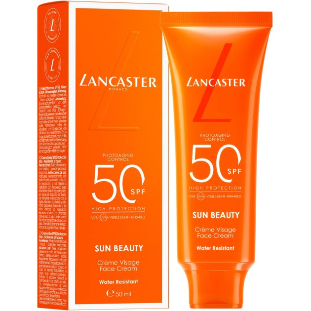 LANCASTER - солнцезащитный крем Sun Beauty Face Cream SPF50 99350225005