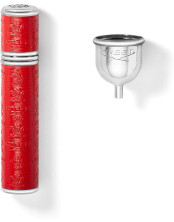 Red With Silver Trim Pocket Atomizer