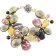 ETRO ACCESSORIES - Браслет Bracelet with Flowers and Cabochon C561703513SS17 - 1