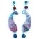 ETRO ACCESSORIES - Серьги PERFORATED PAISLEY EARRING C58755251ss15 - 1