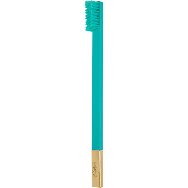 APRIORI - Periuta de dinti Turquoise Blue Gold Medium GTIN-142