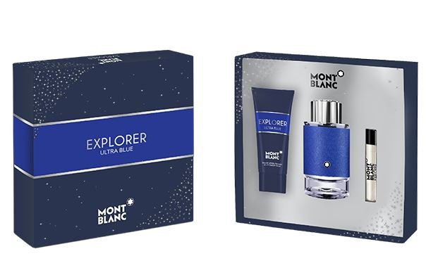 MONTBLANC - Set Explorer Ultra Blue Gift Set MB020C13