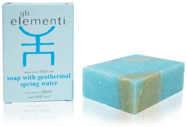 GLI ELEMENTI - Очищающее мыло Soap With Geothermal Spring Water 01002GE