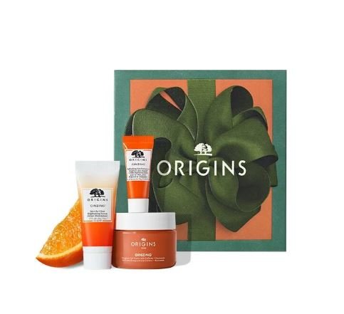 ORIGINS - Set WRAPPED TO GLOW GinZing™ Trio to Boost Skin Energy & Radiance 82PKY30000