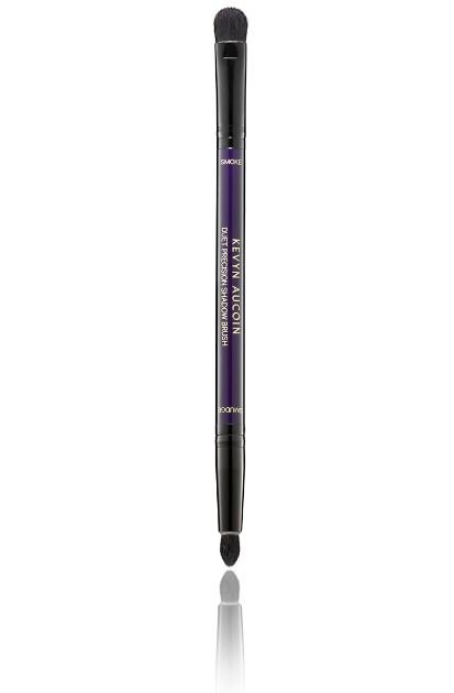 KEVYN AUCOIN - Pensulă pentru fard de pleoape Duet Precision Shadow Brush 50033