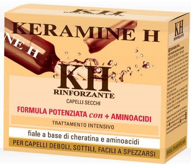 KERAMINE H - Fiole pentru intarirea părului Reinforcing line Ivory box 0301101