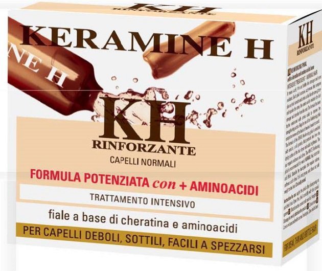 KERAMINE H - Fiole pentru intarirea părului Reinforcing line White box 0301301