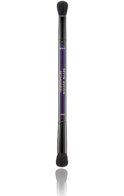 KEVYN AUCOIN - Pensulă pentru fard de pleoape Duet Shadow Brush 50035