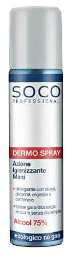 KERAMINE H - Дезинфектант для рук Soco Hand Hygiene Spray 100101002