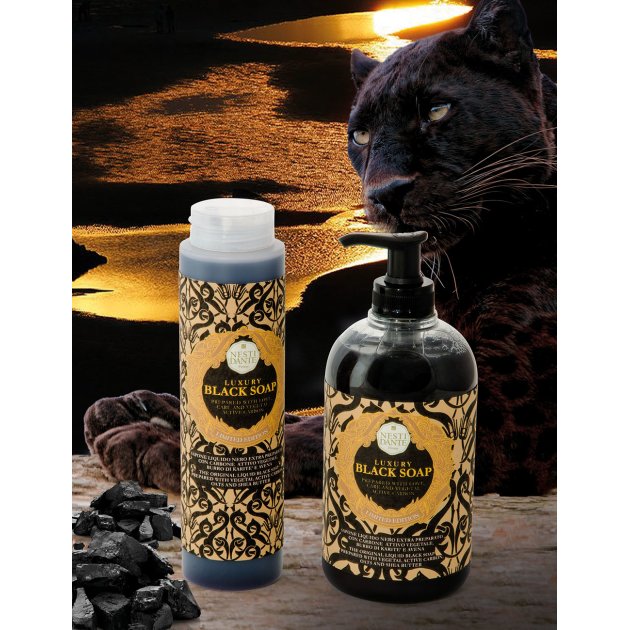 NESTI DANTE - Gel de duș și lichid sapun Luxury Black Gel and Liquid Soap 5057106-COMB