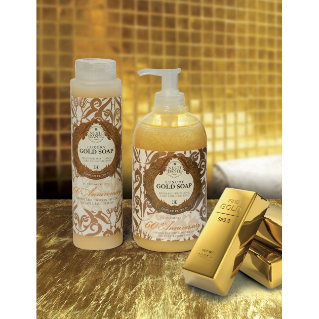 NESTI DANTE - Gel de duș și lichid sapun Luxury Gold Gel and Liquid Soap 5049106-COMB