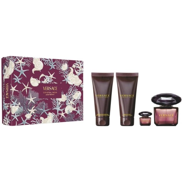 VERSACE - Set Crystal Noir Gift Box V070635