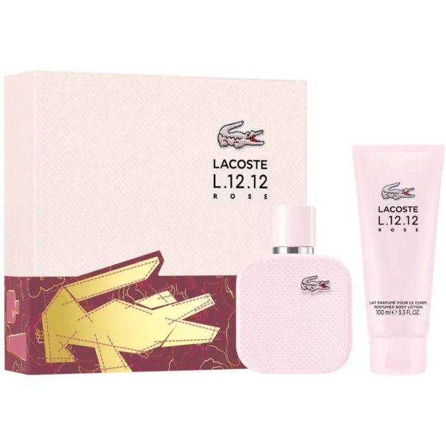 LACOSTE - Set Lacoste L.12.12 Rose Set LC007C01