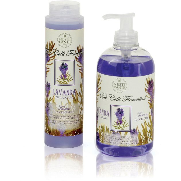 NESTI DANTE - Gel de duș și lichid sapun DEI COLLI FIORENTINI - Tuscan Lavender Gel and Liquid Soap 5037106-COMB