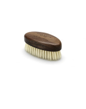 Beard Brush in Wenge Wood with Soft Bristles